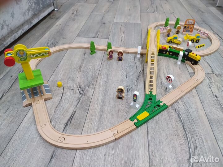 Деревянная железная Дорога Edvon