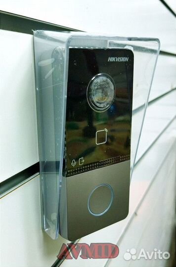 HiWatch IP видео домофон DS-D100ikwf(B) WiFi компл