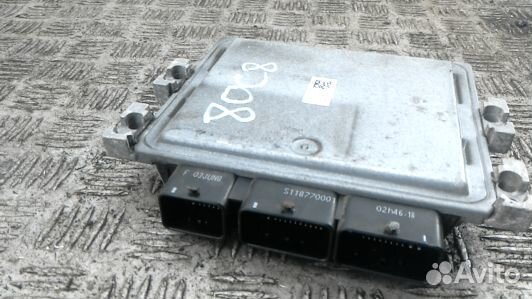 Блок управления двс nissan qashqai J10 (80C08PC01)