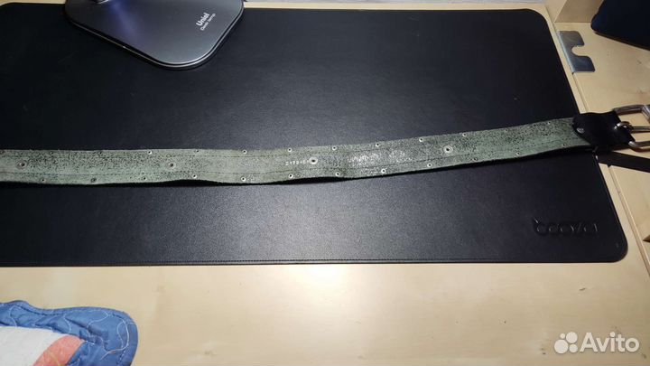 Мужской кожаный ремень