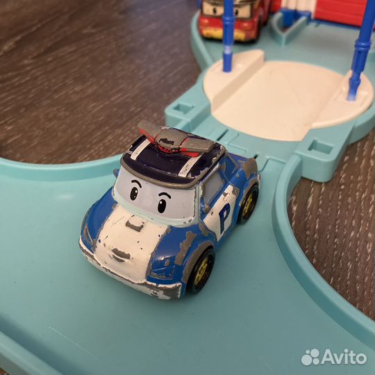 Робокар Поли штабквартира +6 героев