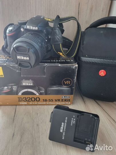 Зеркальный фотоаппарат Nikon D3200 Kit 18-55VR