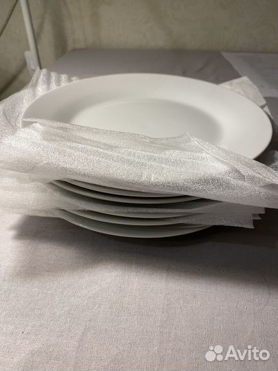 Тарелка фарфор 6шт 20мм