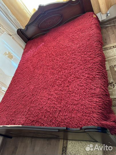 Кровать двухспальная с матрасом бу 164 на 207