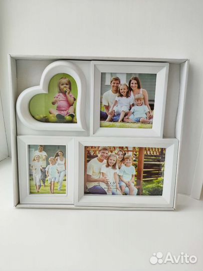 Фоторамка коллаж на 4 фото новая