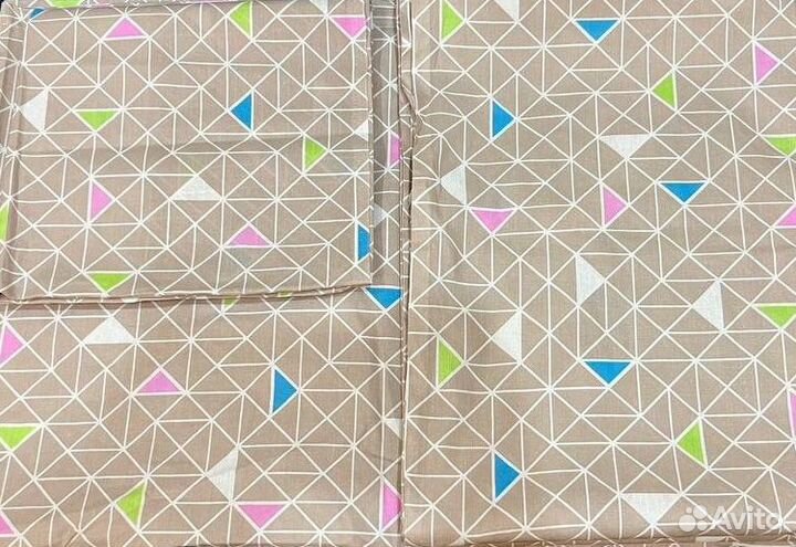 Комплекты постельного белья 1.5 спальные хлопковые