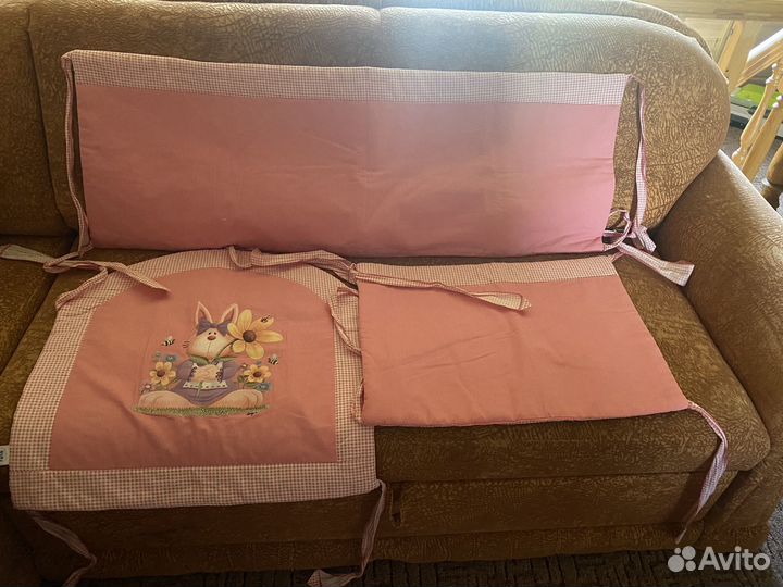 Бортики на кроватку