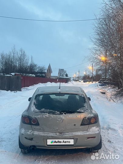 Mazda 3 1.6 МТ, 2006, 175 000 км