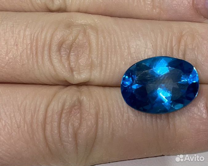 Топаз голубой