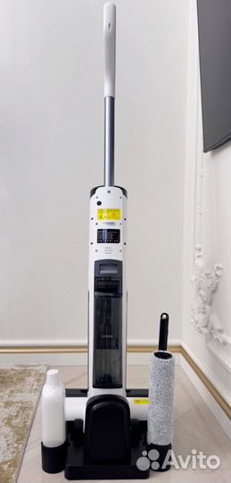 Вертикальный беспроводной пылесос моющий Y19plus