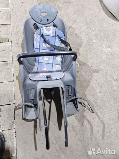 Детское велокресло на багажник