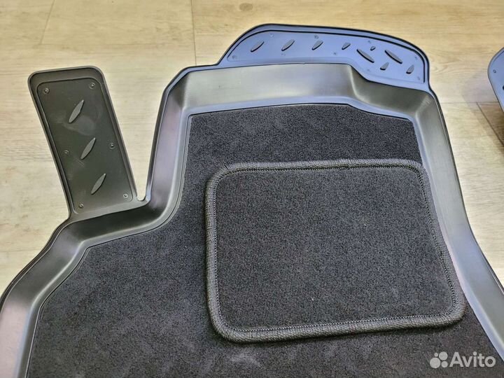 Коврики 3D Lux в салон Citroen Berlingo 2 (перед)