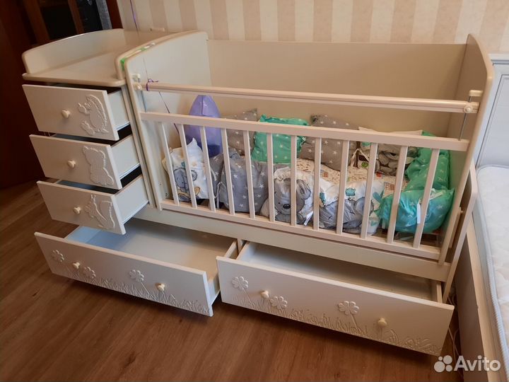 Детская кровать от 0 до 12 лет