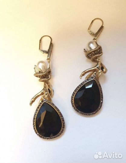 Alexander McQueen серьги