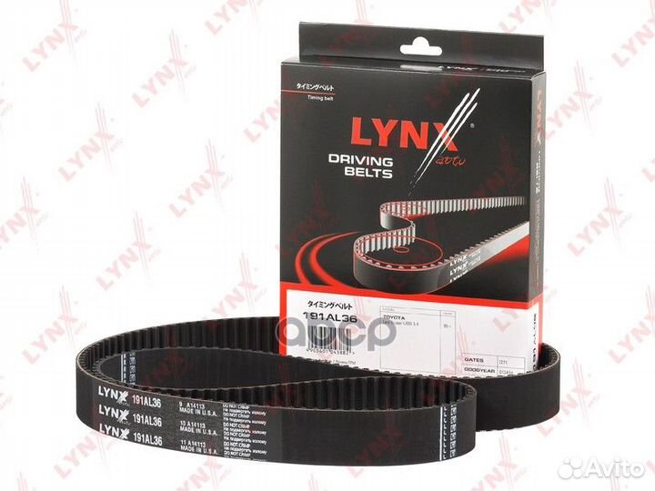 Ремень грм 191AL36 lynxauto