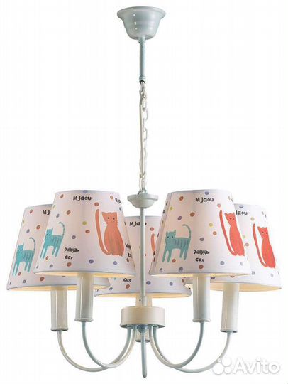 Люстра подвесная odeon light Cats 2279/5