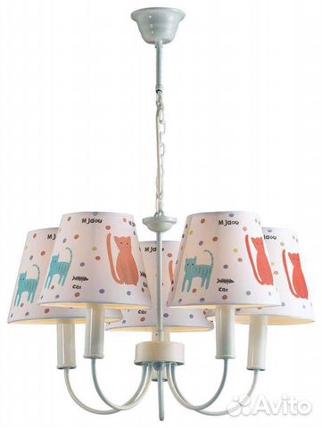 Люстра подвесная odeon light Cats 2279/5