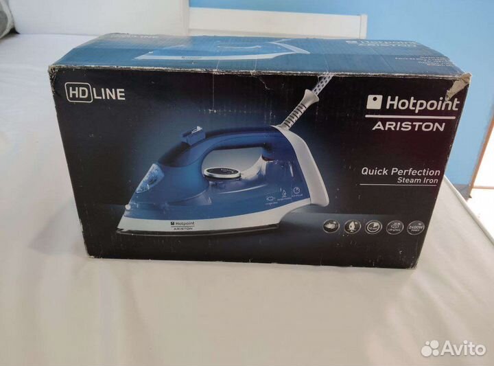 Утюг Hotpoint Ariston керамика, пар