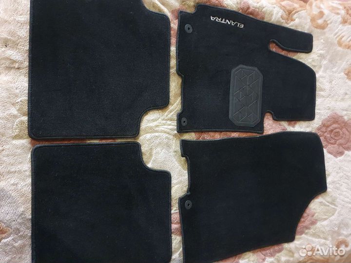 Оригинальные салонные коврики элантра 5