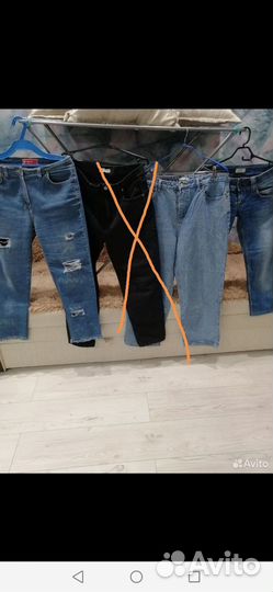 Джинцы и брюки на 44 по 50 размер