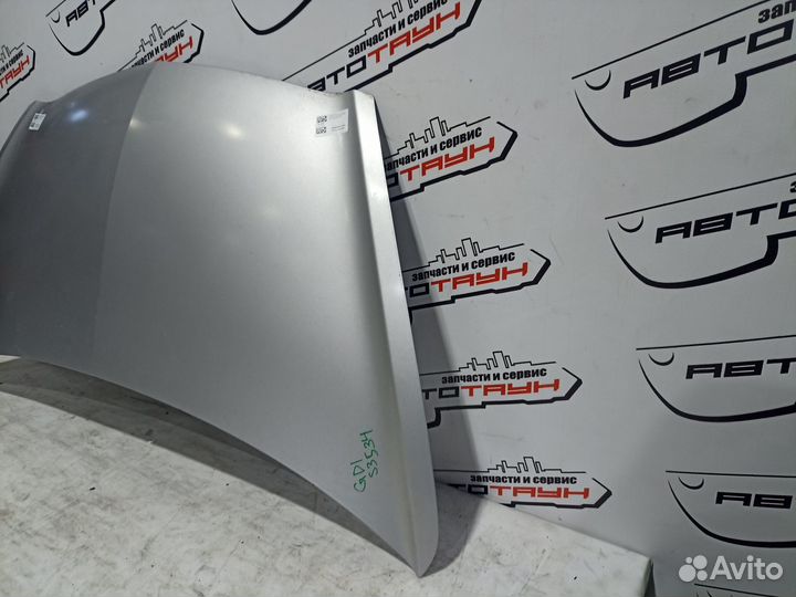 Капот honda FIT jazz GD1 GD2 GD3 GD4 60100SAA010ZZ серебро, NH623M S3534