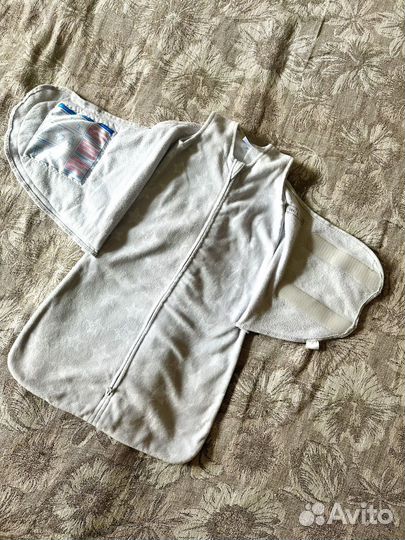 Пеленка на липучках Halo Swaddle флисовая