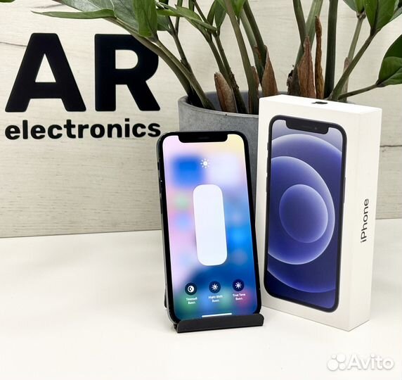 iPhone 12 Mini 64Gb Black (84%,ростест,simesim)