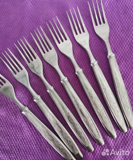 Вилки ложки нержавейка СССР