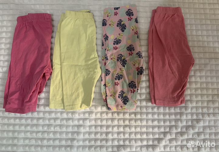 Детские вещи на девочку пакетом 86 92 в садик