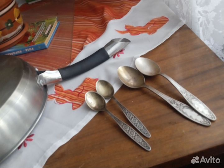 Чайные ложки мельхиор СССР