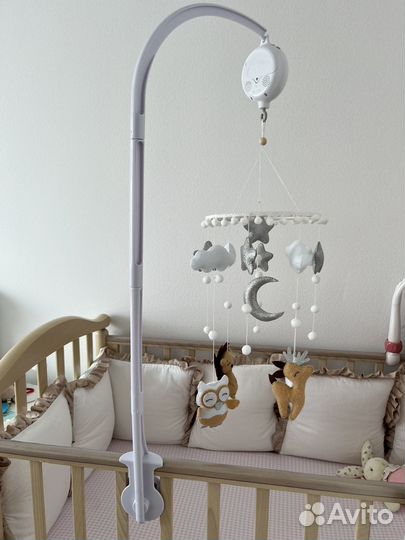 Музыкальный мобиль из фетра