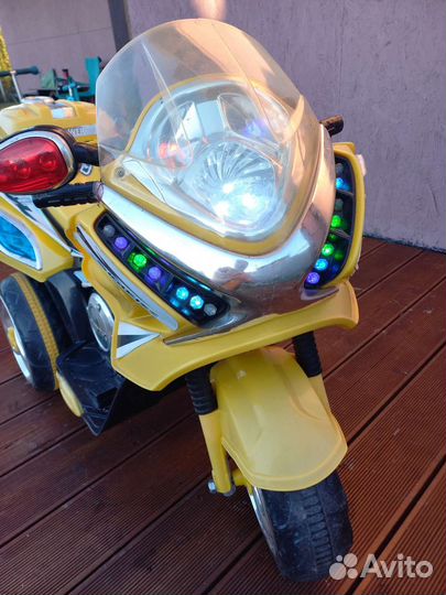 Мотоцикл детский на аккумуляторе