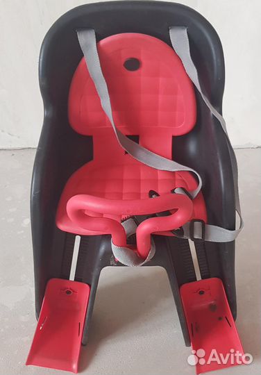 Детское кресло для велосипеда на раму переднее