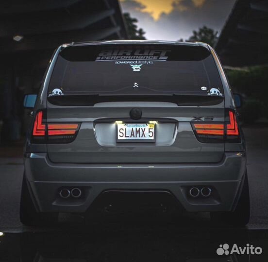 Спойлер bmw x5 e53 на крышку багажника