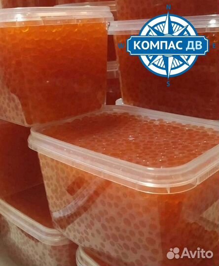 Красная икра Кеты 500 г. Сахалин