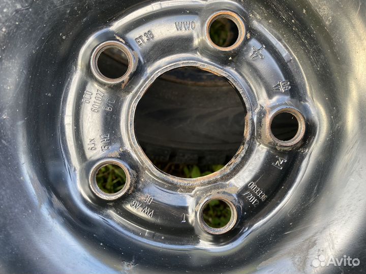 Комплект зимних колес Nokian R15