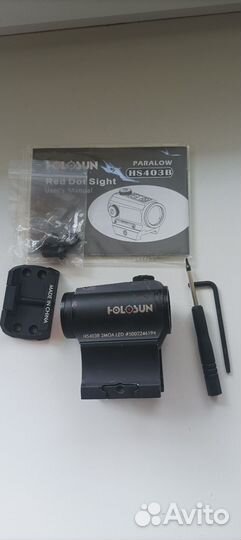 Коллиматорный прицел Holosun paralow (HS403B)