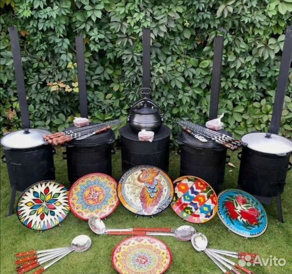 Казан чугунный 16 литров