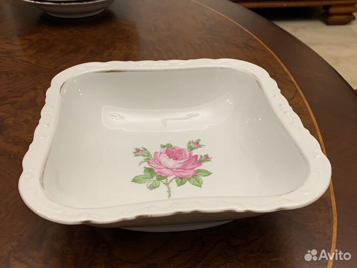 Столовый не полный сервиз kahla Германия 50 годы