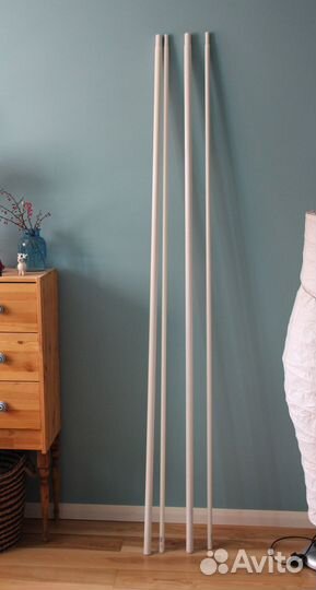 Карниз IKEA / Икеа 210-385 Хугад / Рэкка б/у