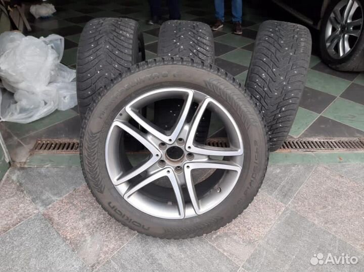 Колёса R18 для Mercedes W222, С217, разноширокие