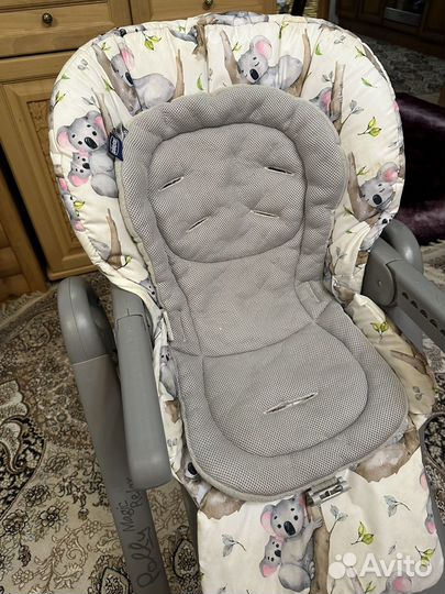 Стульчик для кормления chicco polly magic relax