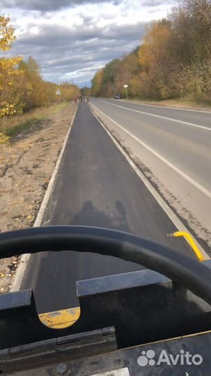 Асфальтирование и укладка брусчатки