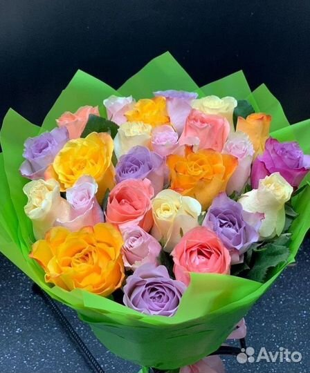 Цветы Розы Букеты для девушки
