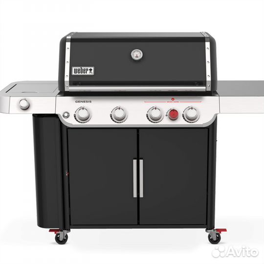 Газовый гриль Weber Genesis E-435 черный