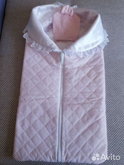 Конверт на выписку летний для девочки