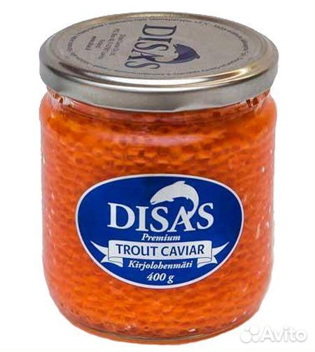 Икра Disas красная Финляндия