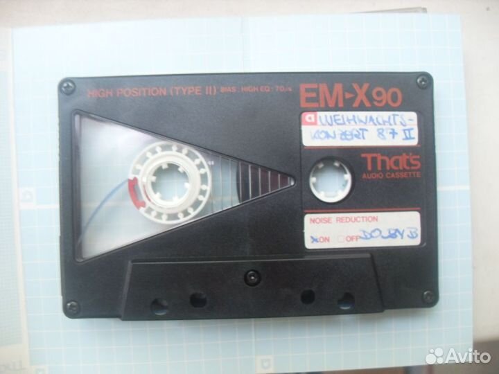 Аудиокассета Thats (That'S) MG-X 90