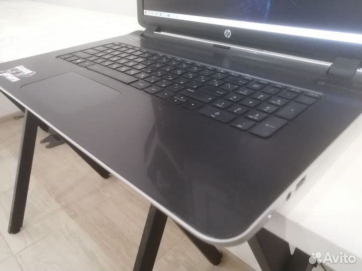 Большoй мощный ноутбук HP 17,3 full HD