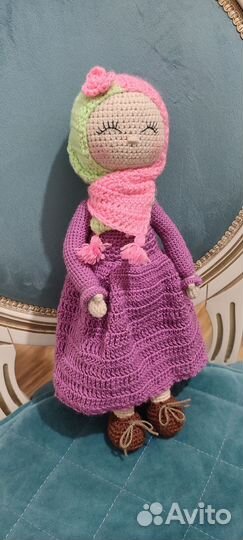 Кукла вязанная